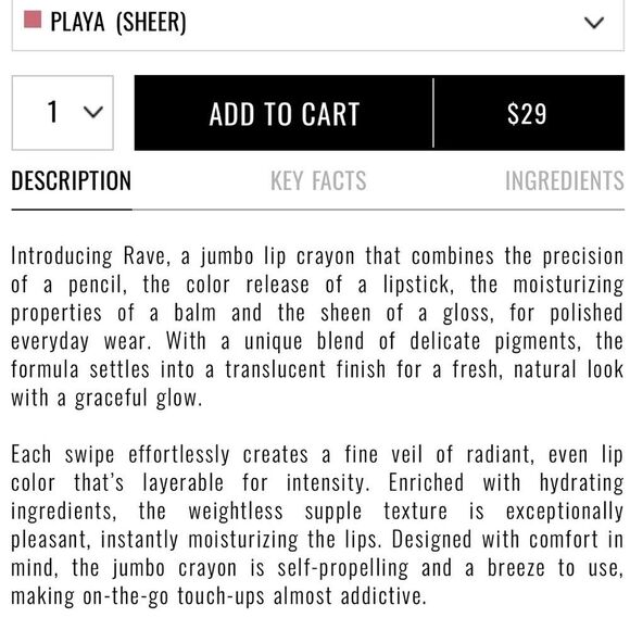 π»βIL MAKIAGE Lip Crayon Playa New FullSz - Picture 5 of 6